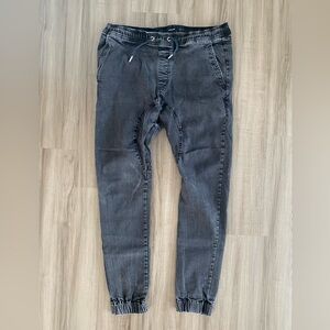 Zanerobe black Jogger slim jeans men 36